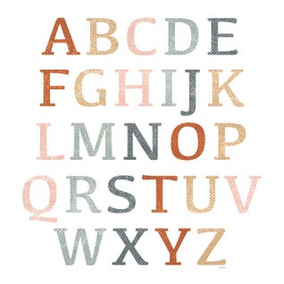 Alphabet feature Back to School