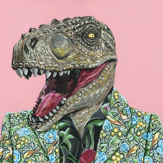 Gucci T-Rex by Heather Perry