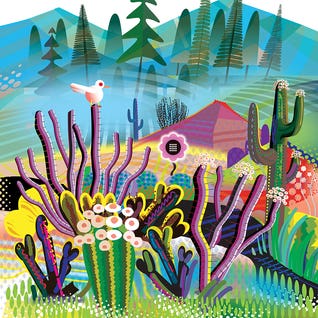 Mexican Alps by iCanvas Artist Charles Harker