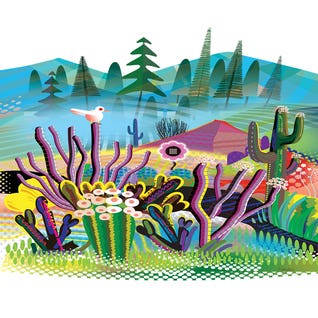 Mexican Alps by Charles Harker