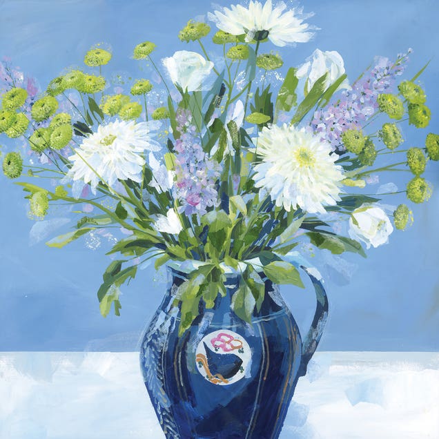 The Blue Vase by Claire Henley