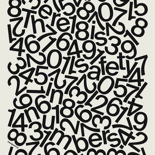 Safety In Numbers (White) by Harry Richards