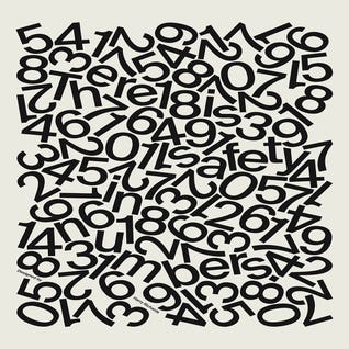 Safety In Numbers (White) by Harry Richards