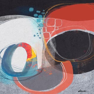 Pebble Beach II by iCanvas Artist Ishita Banerjee