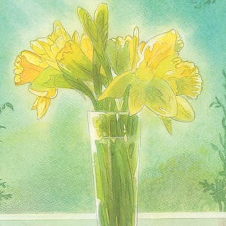 Daffodils I by Ian Beck