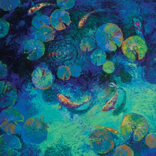 Koi Fish Art
