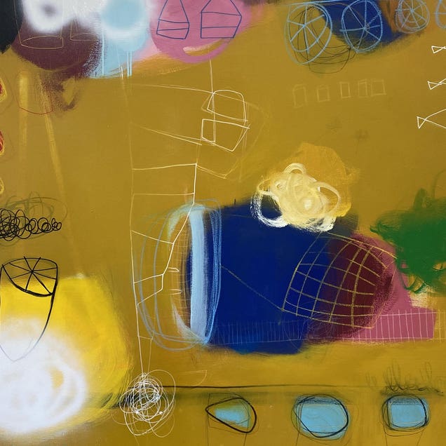 For Alice the Mirage Held an Uncanny Resemblance to a Glass of Frosè by Jessamyn Box