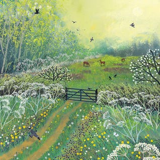 The Gate to May Meadow by Jo Grundy