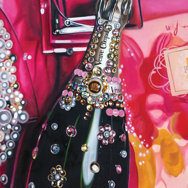 Rosé Veuve by Julia Ryan