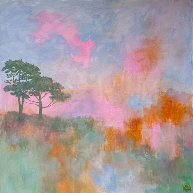 Two Trees by Katia Bellini