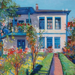 The Artists Garden by Khanlar Asadullayev