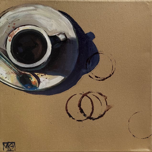 A Cup Of Coffee by Maria Kireev