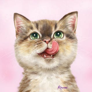 365 Days of Cats: 37 by iCanvas Artist Kayomi Harai