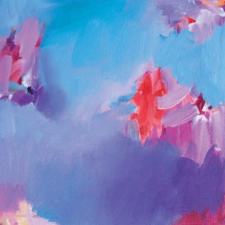 Blueberry And Lavender by Laurel Greenfield