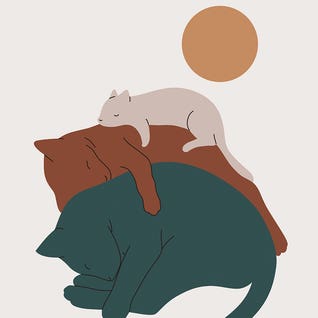 Cat Landscape XVII by Lim Heng Swee