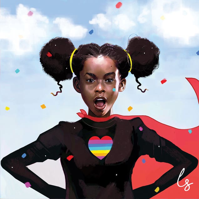 Our Children are Superheroes by Laji Sanusi