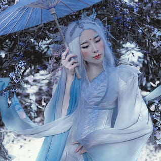 Blue Dragon by iCanvas Artist Lillian Liu