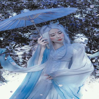Blue Dragon by iCanvas Artist Lillian Liu