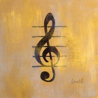 Music Notes Art