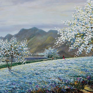 Cold Sunny Morning by iCanvas Artist Le Ngoc Quan