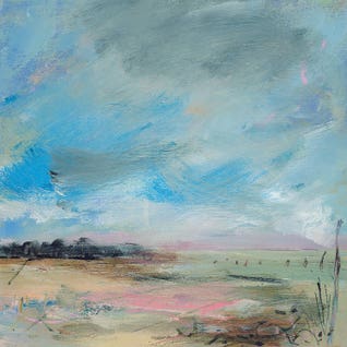 Copse and Sky by Lesley Birch