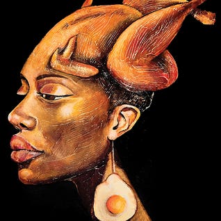 Back Stage by Mikhail Baranovskiy