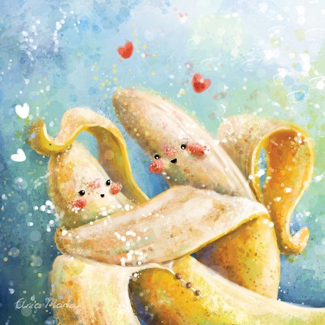 Ba-Na-Na by Ania Maria Draws 