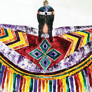 Fancy Shawl by Morgan Overton