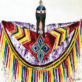 Fancy Shawl by Morgan Overton