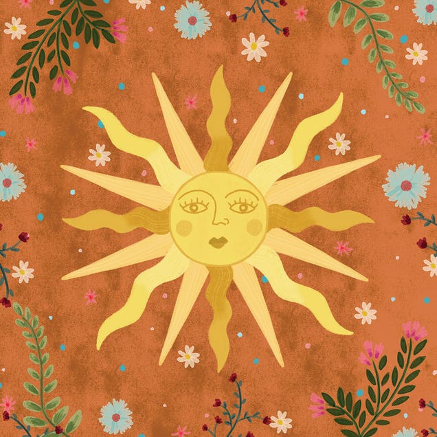 Vintage Sun by Olivia Burki