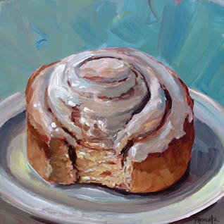 Cinnamon Bun by Pattie Horwitz