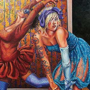 Gearing Up by iCanvas Artist Jill and Robert Pankey