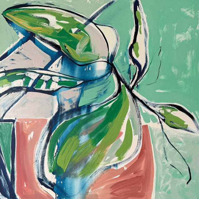 Potted Plant VI by Pamela Staker