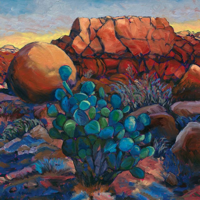 Desert Tableau by Rebecca Baldwin