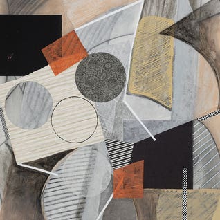 Composition With Vertical Axis V by Randall James
