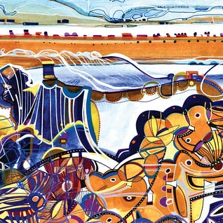 Coastal by iCanvas Artist Rebecca Moy