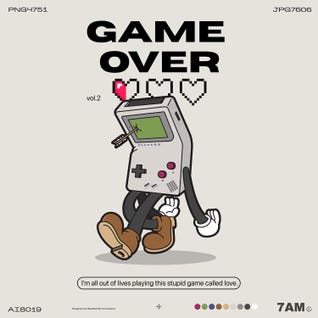 Game Over by 7amCreations