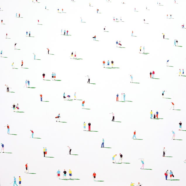 Golfers IV by Stephanie Ho