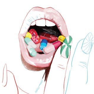 Mouth Colors II by Sarah Kamada
