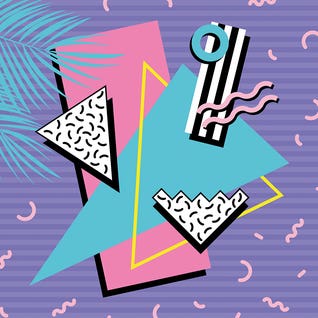 Memphis Pattern 57 - 80s/90s Retro by Studio Memphis Waves