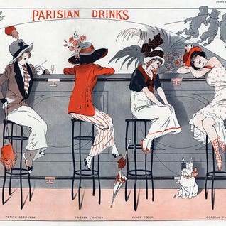 1912 La Vie Parisienne Plate