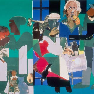 Family Dinner by Romare Bearden