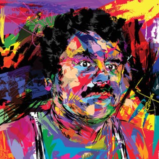 El Chapo by iCanvas Artist TECHNODROME1