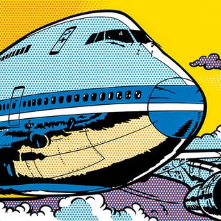747 by iCanvas Artist Toni Sanchez
