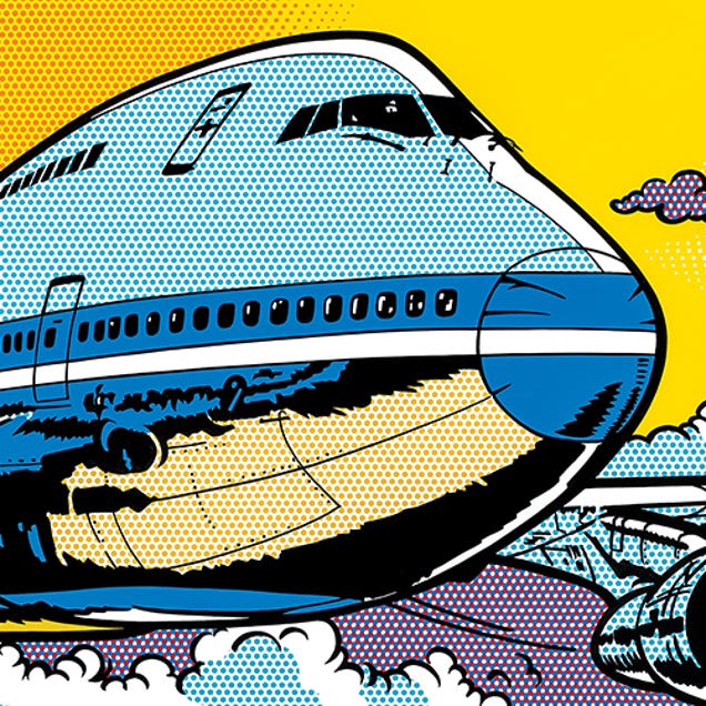 747 by iCanvas Artist Toni Sanchez