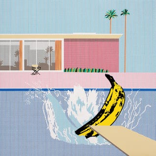 The Big Banana Splash by Toni Sanchez