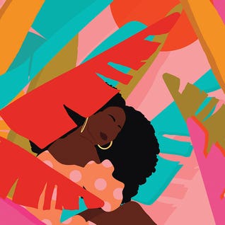 Paradise by iCanvas Artist Mezay Ugbo