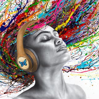 Butterfly Beats by iCanvas Artist Ashvin Harrison