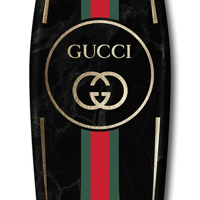 Surfboard Gucci by iCanvas Artist Alexandre Venancio