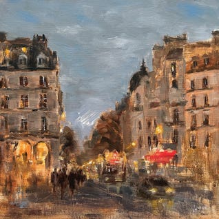 Paris Glow by Yangzi Xu